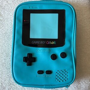 Boys Lunch Box Leather Lunch Bag for Kids Back to School